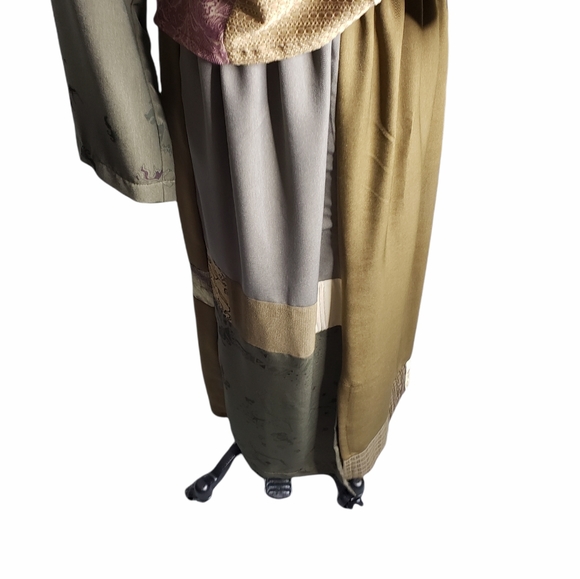 Vintage Art to Wear 80's Lagenlook Bohemian Donna Jessica Hand Printed One size - Picture 10 of 15